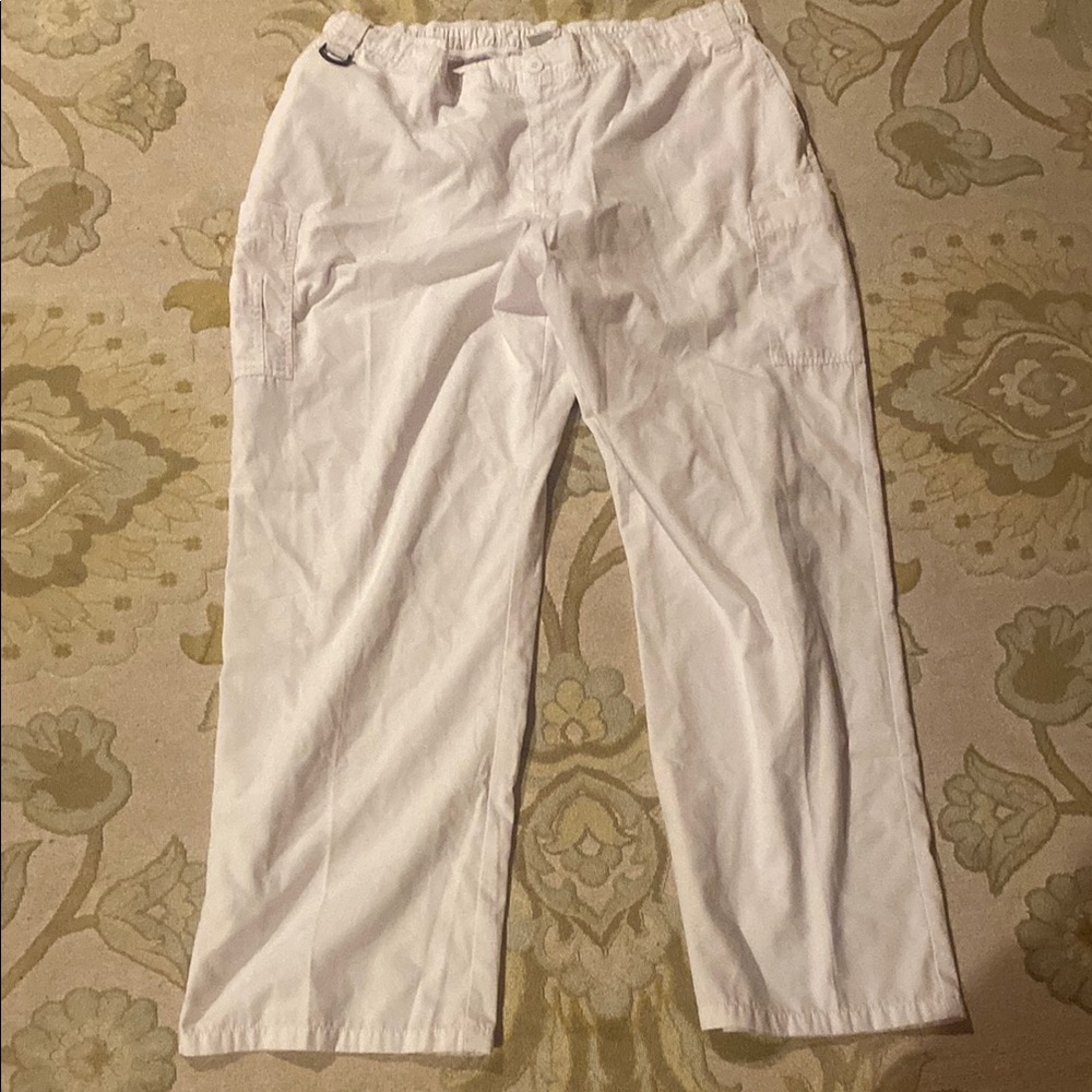 Dickies Women's White Cargo Pants